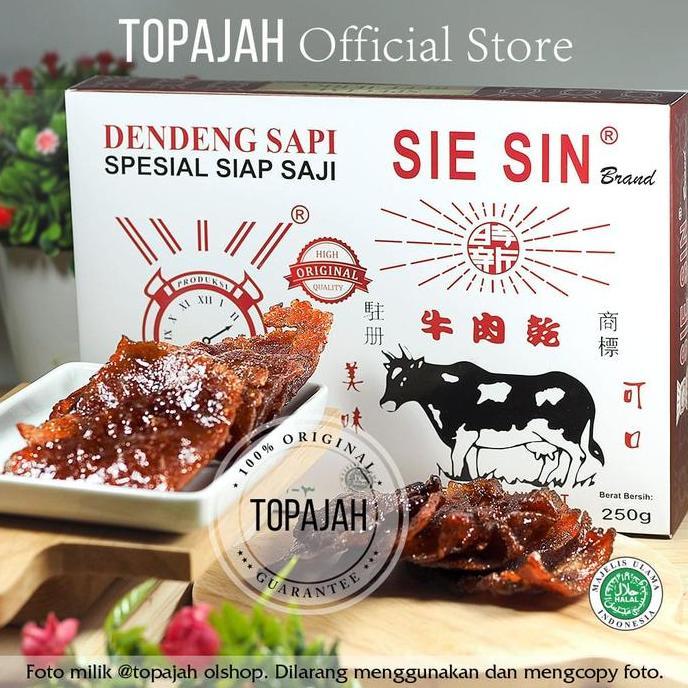 Dendeng sapi matang SIE SIN 250gr HALAL.