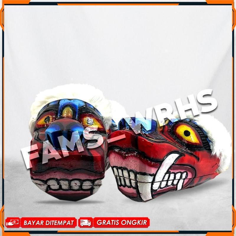 Barongan Kepruk Kucingan Kepala Barongan Jaranan Barongan kayu Bagus