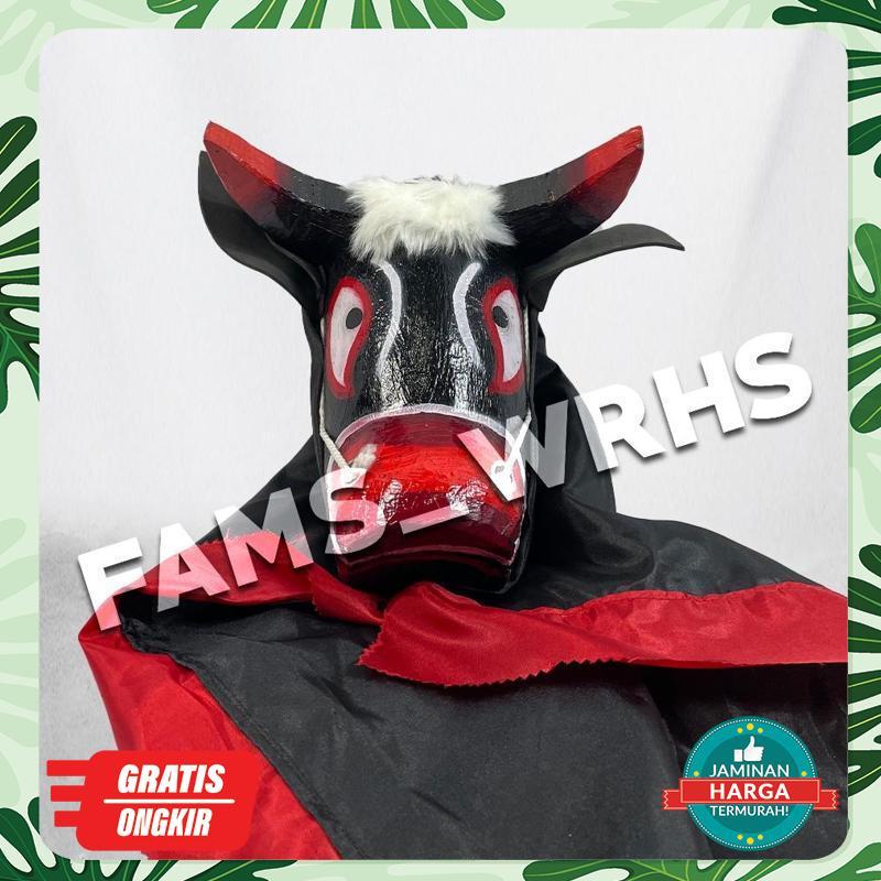 Bantengan Anak Plus Kain. Mainan Viral Bantengan Mberot. Banteng Suro. Mberot TERBAIK