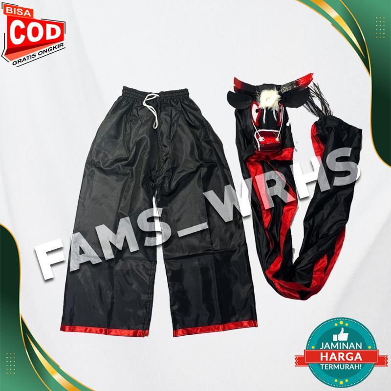 Set Angkong dan Bantengan Mainan Anak Tradisional Bagus