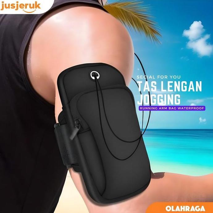 JFactory Tas Lengan Jogging Olahraga Running Arm Bag Waterproof