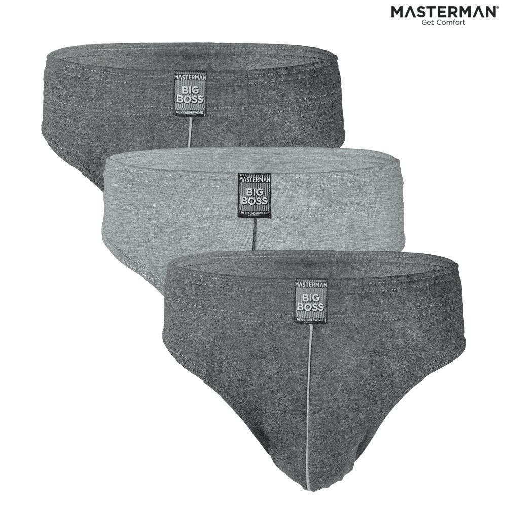 Celana Dalam Pria 3 Pcs MASTERMAN Briefs CD Pria Katun Tetoron BIG BOSS