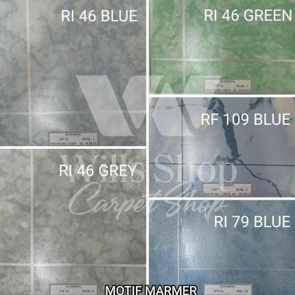 Karpet Vinyl Korea Lantai Plastik Motif Kayu - Pasir - Motif Marmer Promo