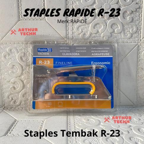 RAPIDE Gun Tacker Staples Rapide R-23 | Staples Tembak Rapide  R-23 Original
