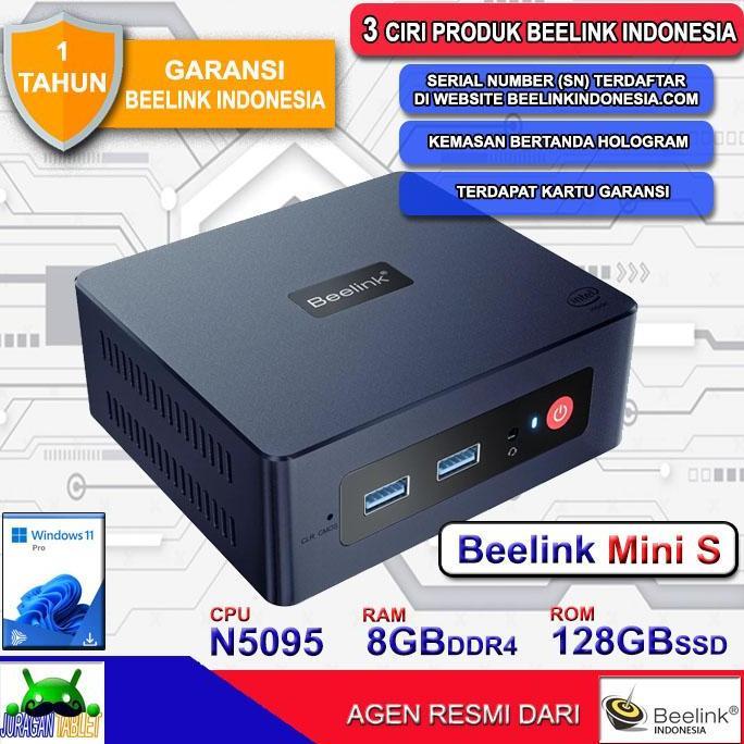 Mini PC Beelink GK35 8/128GB SSD Intel Quad J4105 Dual HDMI Windows 10