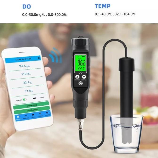 New Trend, Bluetooth Dissolved Oxygen Do Meter Pengukur Oksigen Dalam Air