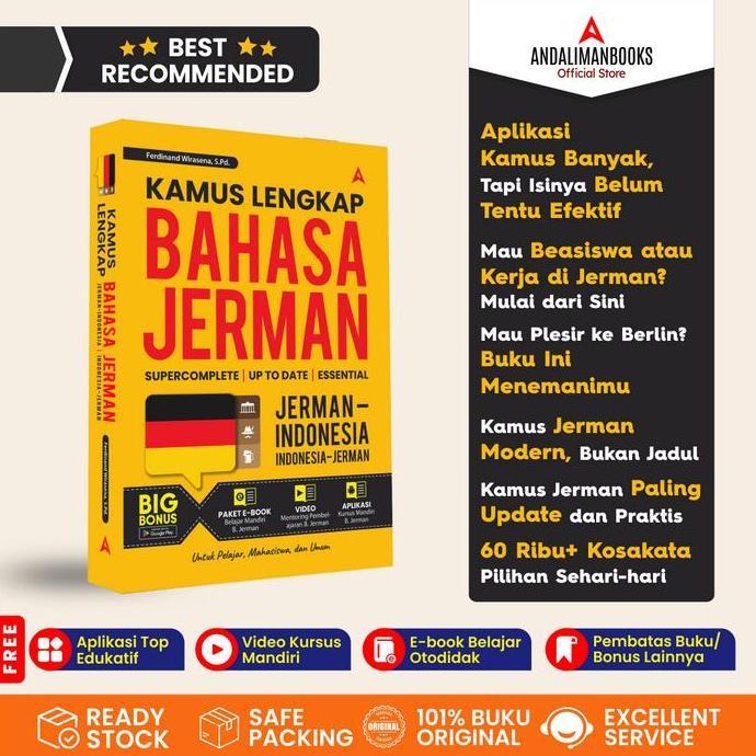 KAMUS Bahasa JERMAN Terbaru-Kamus Lengkap Bahasa Jerman