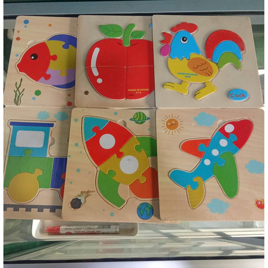 Puzzle Anak Puzzle Kayu