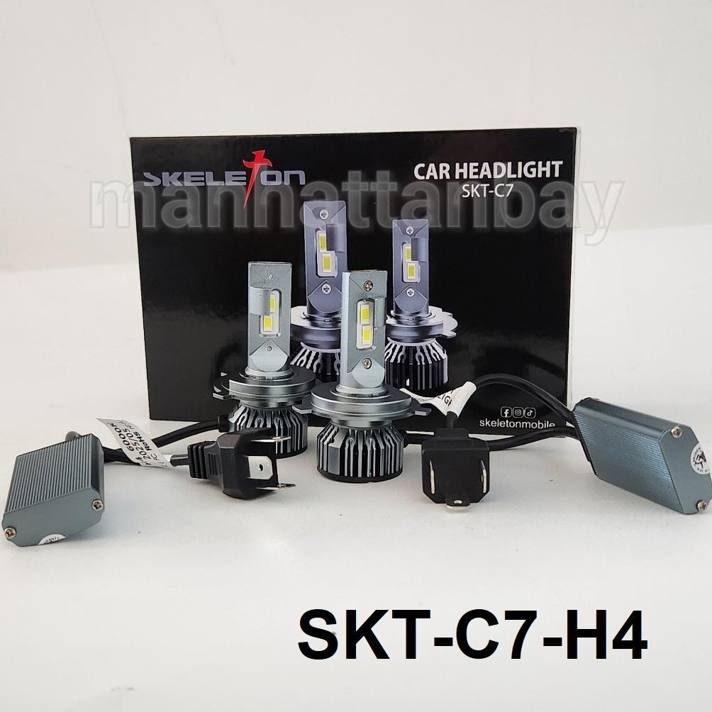 Lampu LED Mobil Skeleton CF6  dan C7 Soket H4, H11, HB3, HB4, H7