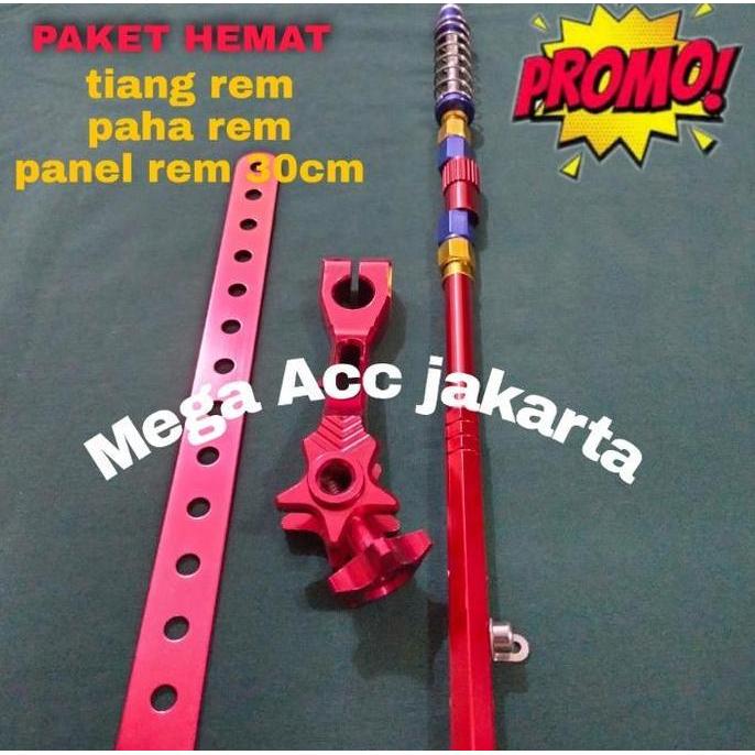 Promo PAKET VARIASI PAHA REM-PANEL REM IMPORT-Tiang rem CNC untuk semua motor belakang rem tromol Rx