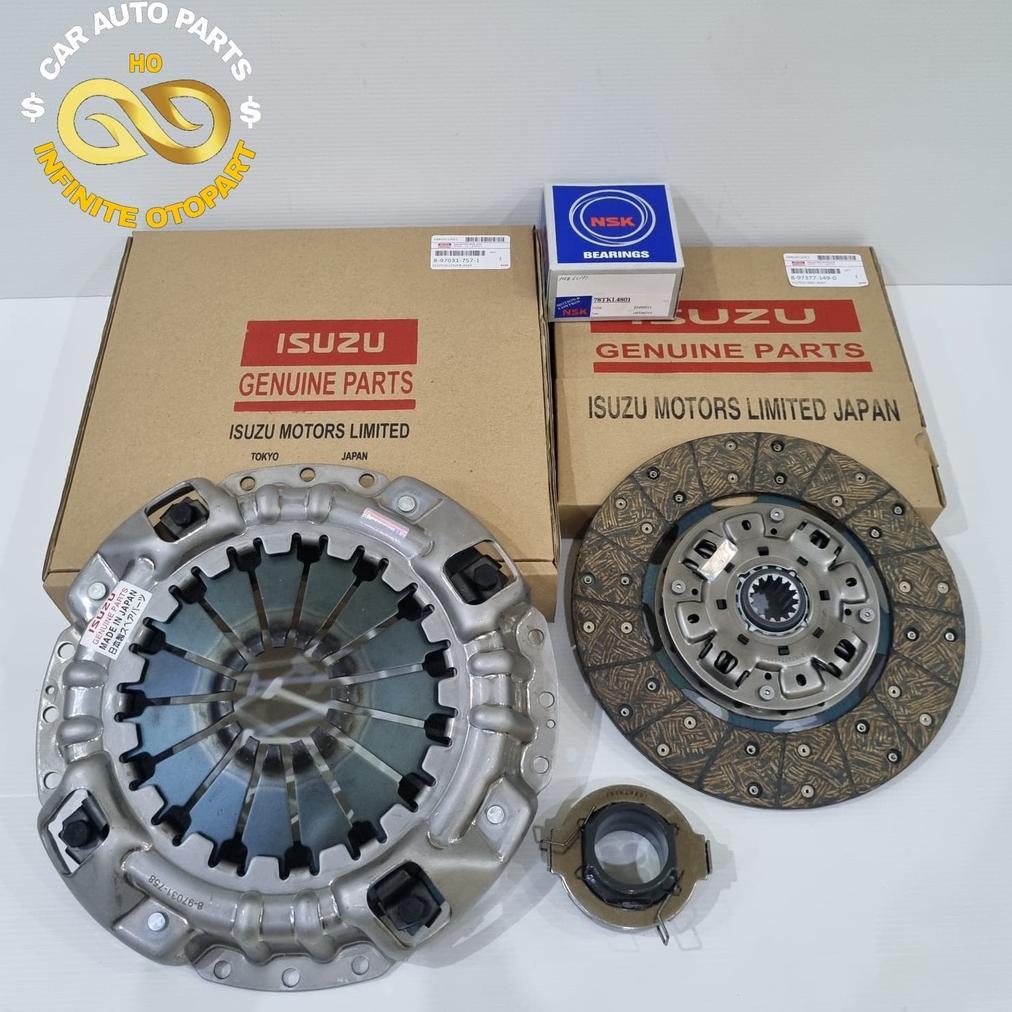KOPLING SET ISUZU NKR71 DEKRUP KAMPAS DEKLAHAR NKR 71 ORI GARANSI