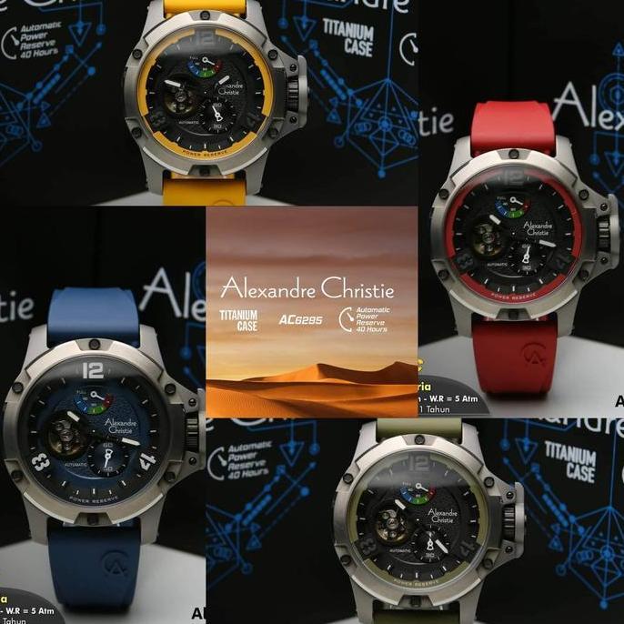 JAM TANGAN ALEXANDRE CHRISTIE AC6295 MC / AC 6295 MC