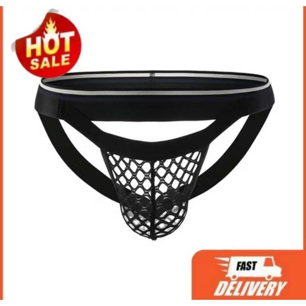 CELANA DALAM PRIA JOCKSTRAP  THONG JALA PRIA JARING