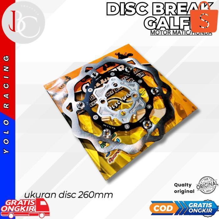 BOHACOLA DISC GALFER  260MM CAKRAM GALFER 260MM DISK GALFER 260MM DISC VARIO CAKRAM BEAT BREKET DISC
