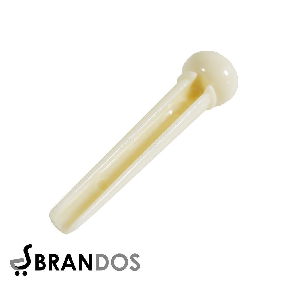 Nut + Saddle Bridge + Pin (6 Pcs) Tulang Sapi Gitar Akustik Putih