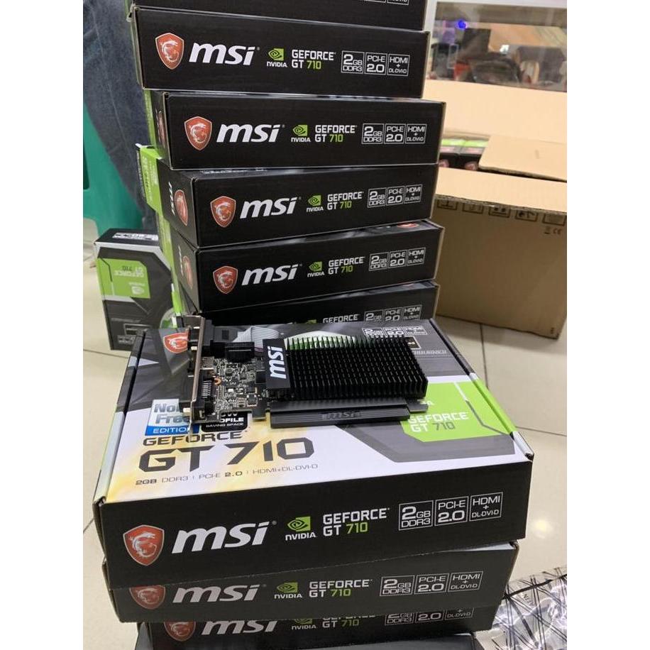 VGA MSI GT 710 2GB DDR3 LOW PROFILE
