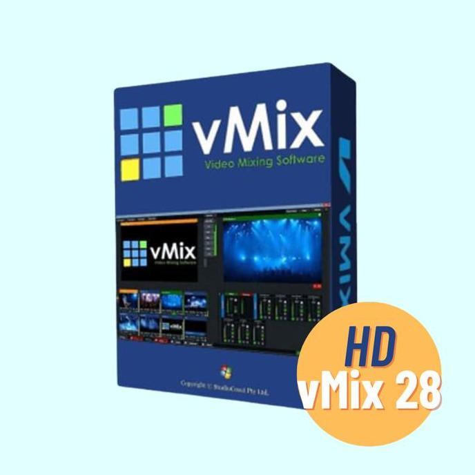 vMix HD Software Video Mixer (Lisensi Original)