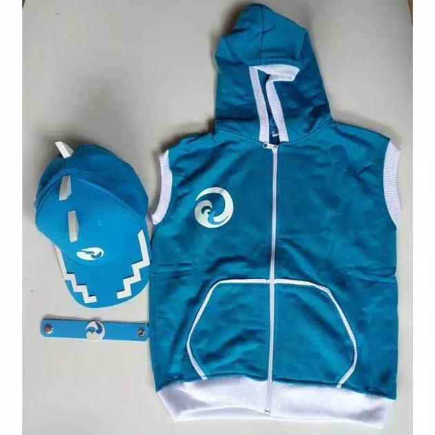 ORIGINAL KOSTUM BOBOIBOY/ROMPI BOBOBOY ICE PLUS TOPI READY STOCK