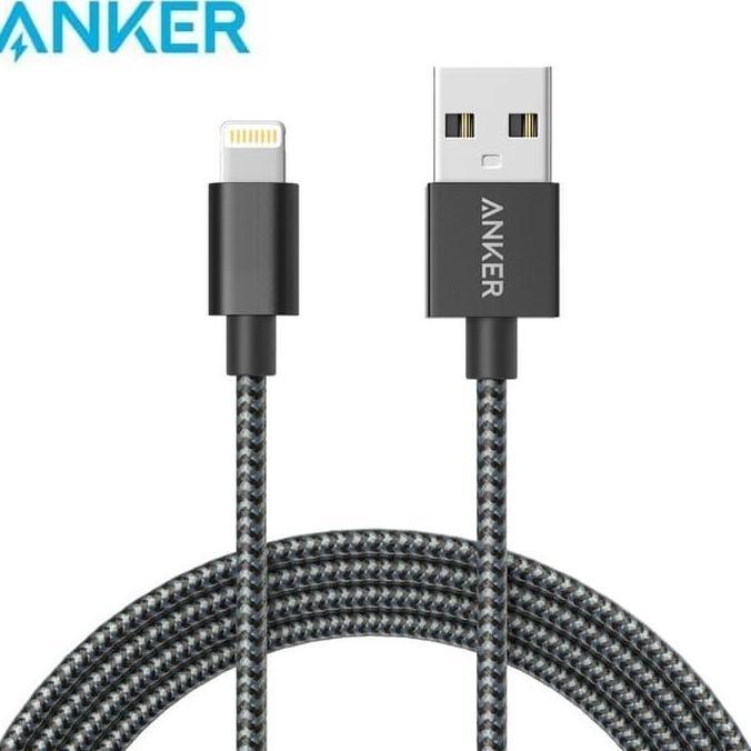 ANKER Lightning kabel data iPhone nylon braided cable MFi powerline