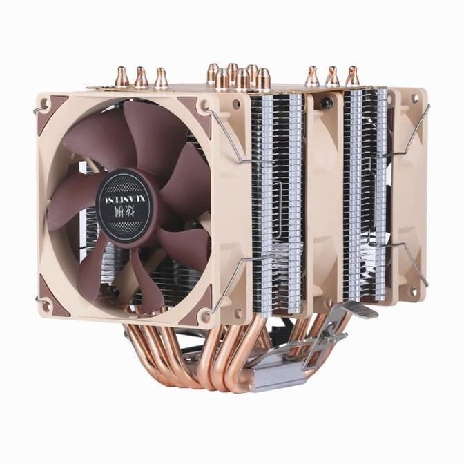 XUANFENG XF962 CPU / PC COOLER RGB 90MM TRIPLE FAN - 6 Heat Pipes