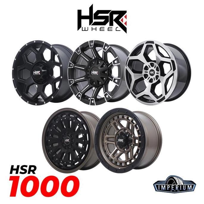 VELG MOBIL RING 14 HINGGA RING 22 HSR WHEEL - HSR1000 ORIGINAL DAN TERPERCAYA