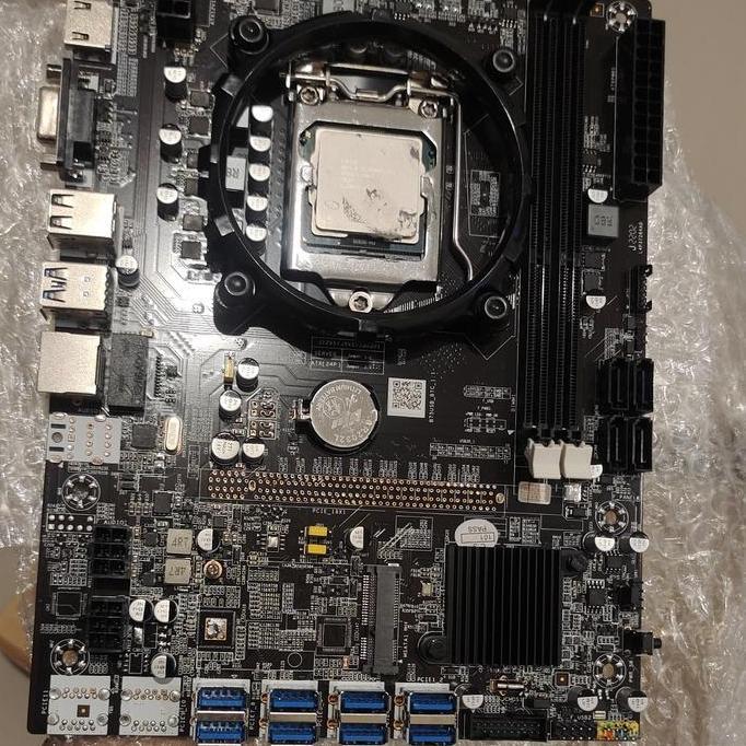 b75 motherboard Mining processor g530 ram Kingston 4gb fd Sandisk 16gb