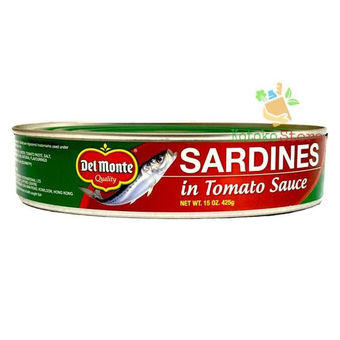 Ready  Sarden Delmonte / Delmonte Sarden Kaleng / Sarden Kaleng 425gr