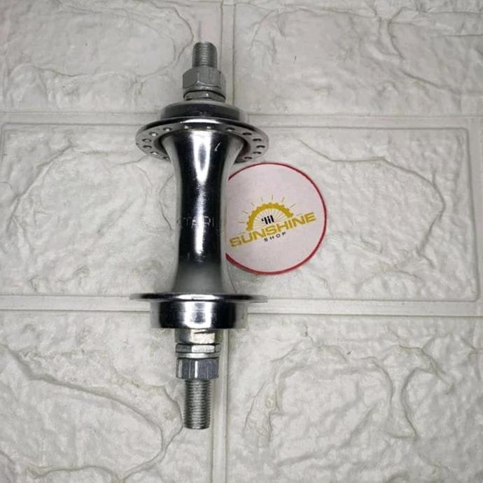 Hub Bos Depan Lubang 36 hole Sepeda MTB Federal BMX As Besar Mur Kunci 15 Besi Chrome