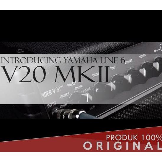 Promo Yamaha Line 6 Amplifier Spider V 20 MKII / Spider V20MKII / SpiderV20M Diskon
