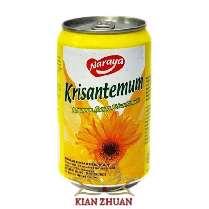 Ready  Naraya Minuman Kaleng BirdNest, Chrysanthemum,Cincau,Kundur,Sarsi,Soya