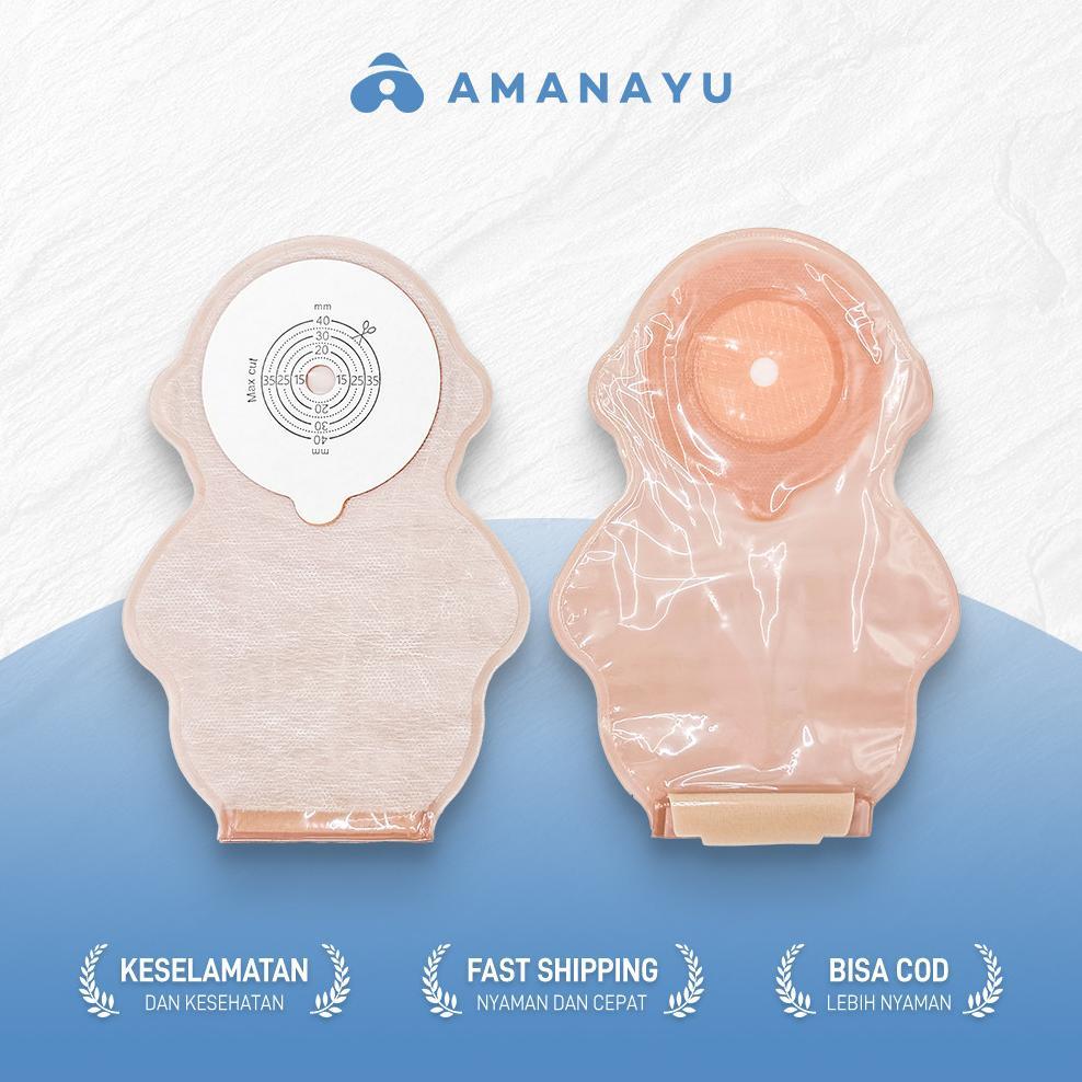 10Pcs Bayi Colostomy Bag Kantong Kolostomi Anak-Anak Balita Transparan Anak Colostomy bag