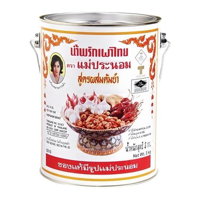 Maepranom Chili In Oil For Tom Yum / Maepranom Tom Yum 3Kg murah