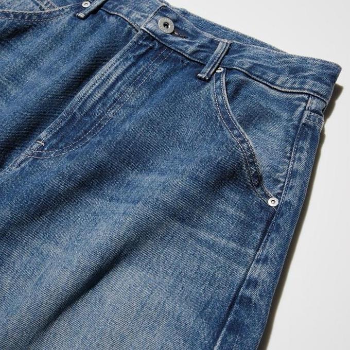 Celana Barel Barrel Jeans Curve Baggy UNIQLO Orinal