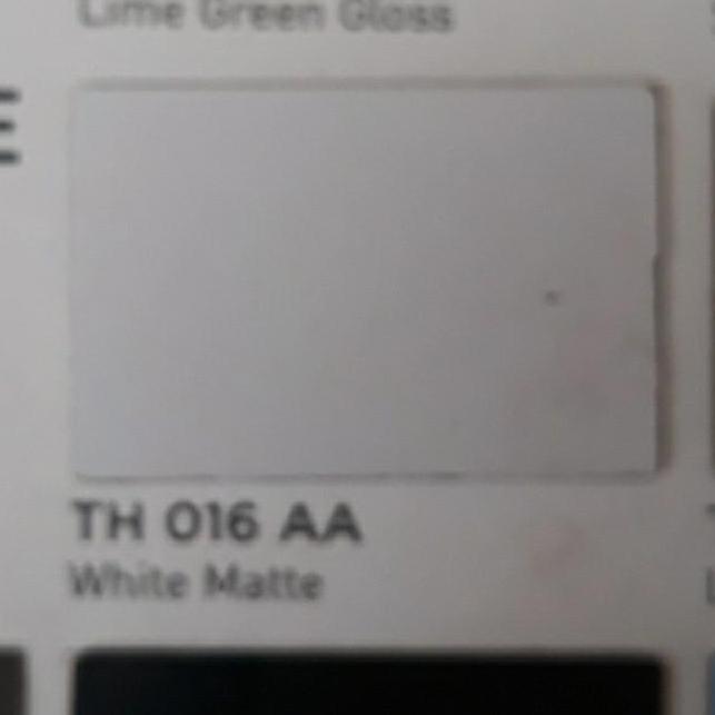 HPL Taco TH 016 aa White Matte