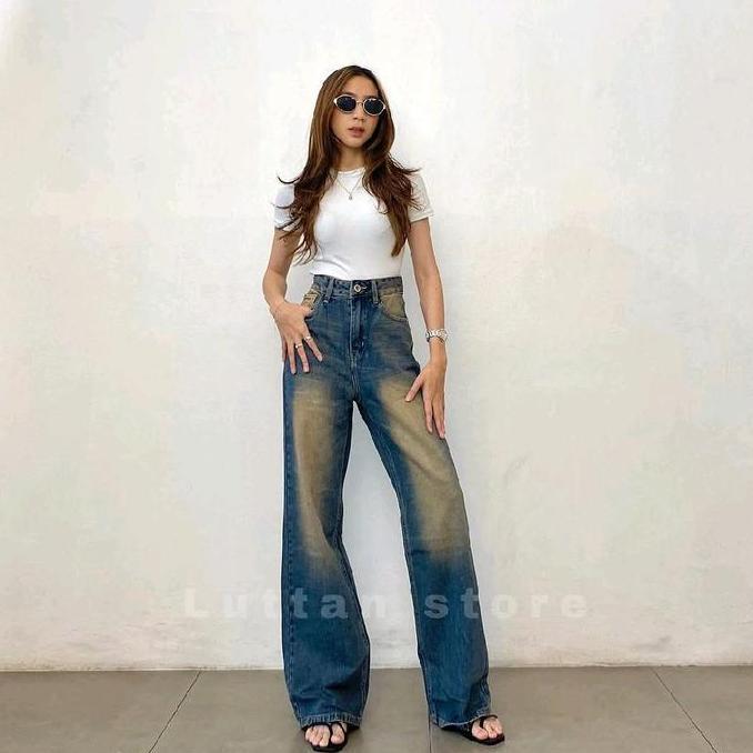 Retha Straht Jeans Luttan