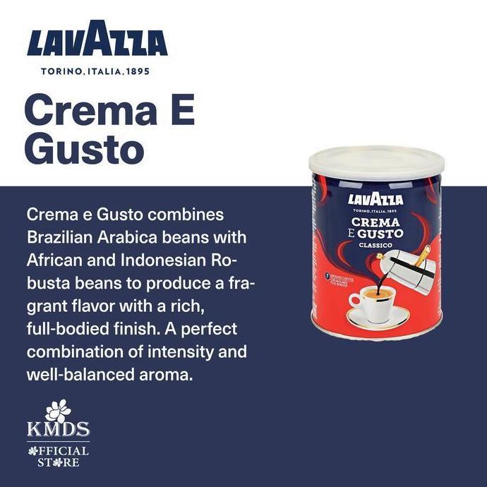 Ready Lavazza Crema E Gusto Ground Coffee 250GR