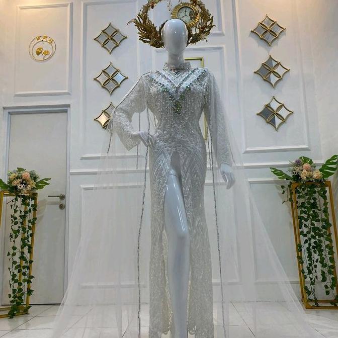 etalase kebaya akad  Pernikahan Wanita Dress