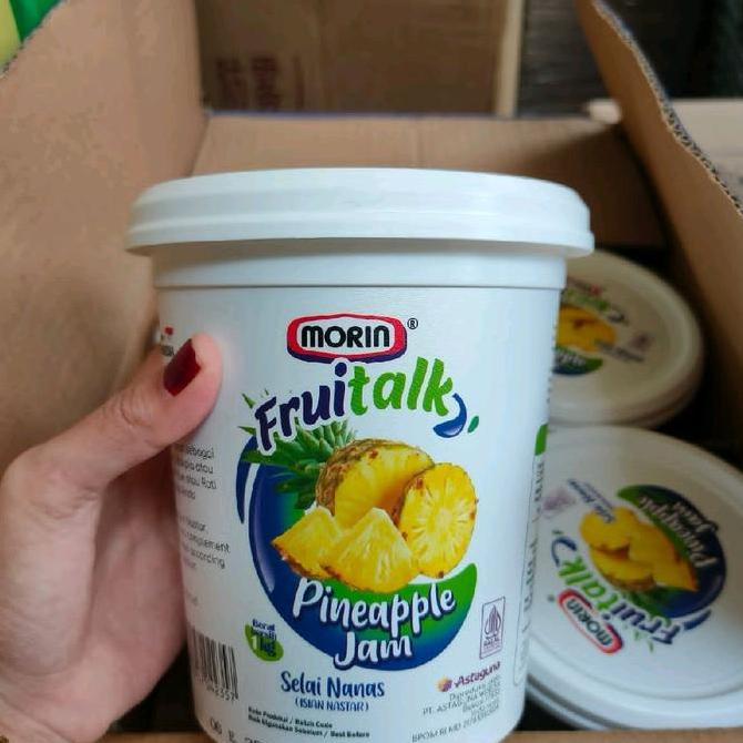 MORIN SELAI NANAS // MORIN SELAI NASTAR // SELAI UNTUK ISIAN NASTAR SIAP PAKE - 1 KG - 1 PAIL UTUH