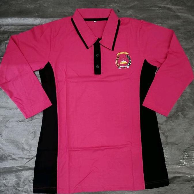 New Arrival, Setelan Olahraga Bhayangkari Pink Polri / Baju Olga Bhayangkari Polri