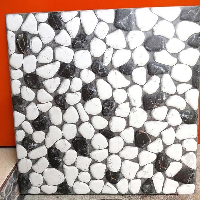 Keramik 40x40 MOTIF BATU JAPAN STONE
