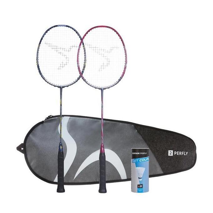 TERLARIS PERSet Raket Badminton Dewasa BR590 Perform - 8805167 READY STOCK