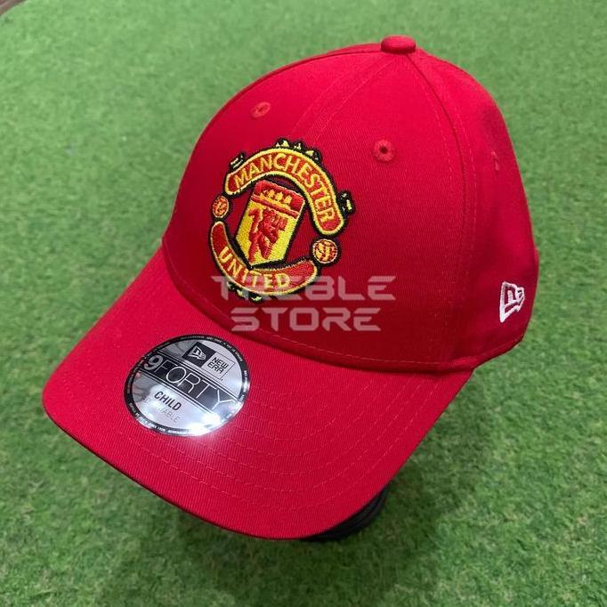 ORIGINAL PROMO TOPI ANAK NEW ERA MAN UTD MU CAP KIDS MURAH READY STOCK