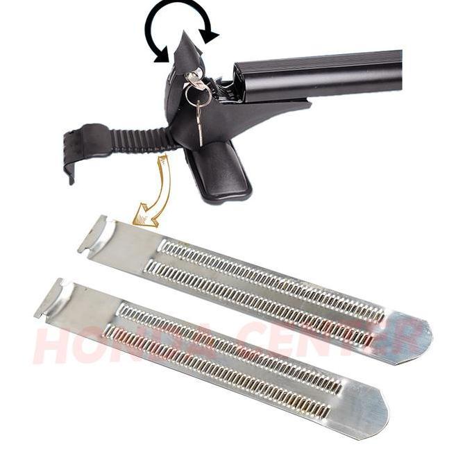 Besi Plat Gigi Cross Bar Sport Rack Pompa Crosbar