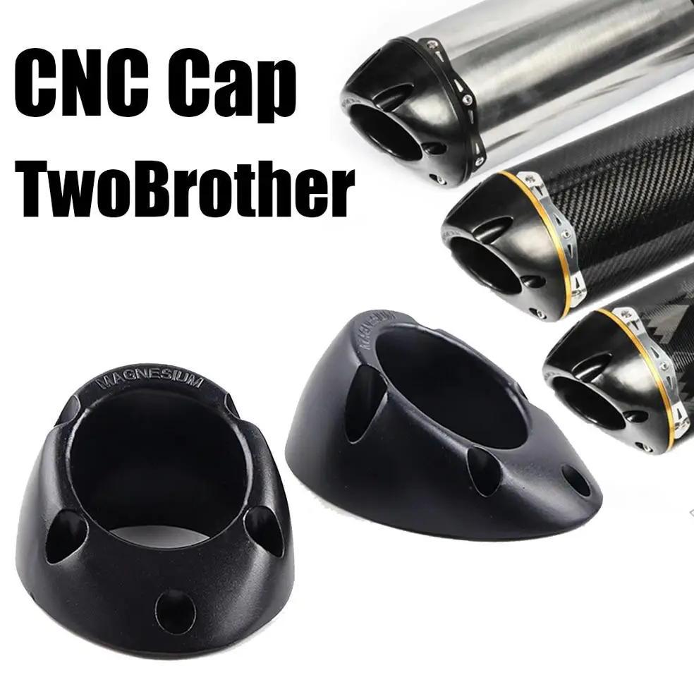 51mm Muffler Exhaust CNC Cap End for Two Brother TwoBrother Two-Brother Escape Moto Tip End Motorcyc