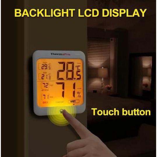 LABAZA Thermopro TP53 Hygrometer Thermometer Termometer Higrometer TP-53