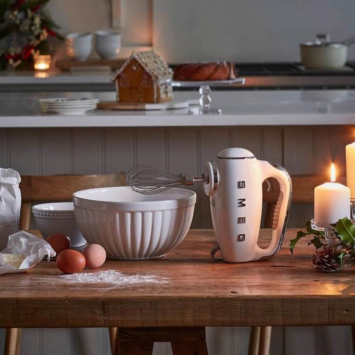 Smeg Hmf01 Hand Mixer - 50'S Retro Style Aesthetic Original Dan Terpercaya