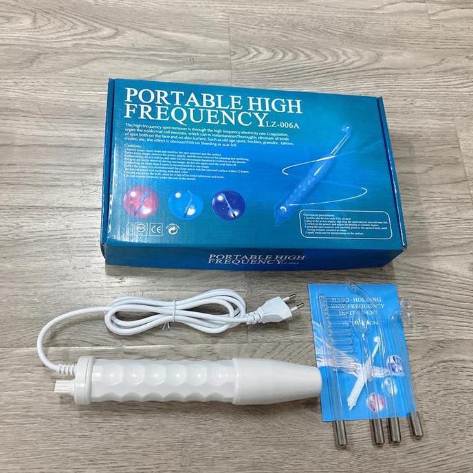 4 in 1 high frequency hf frekuensi tinggi alat facial portable skincare kecantikan salon jerawat ozo