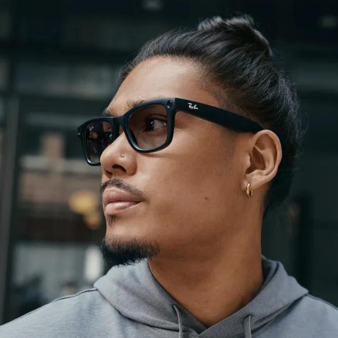 Ray-Ban Meta Wayfarer 2023 Smart Glasses RayBan Meta Kacamata Pintar
