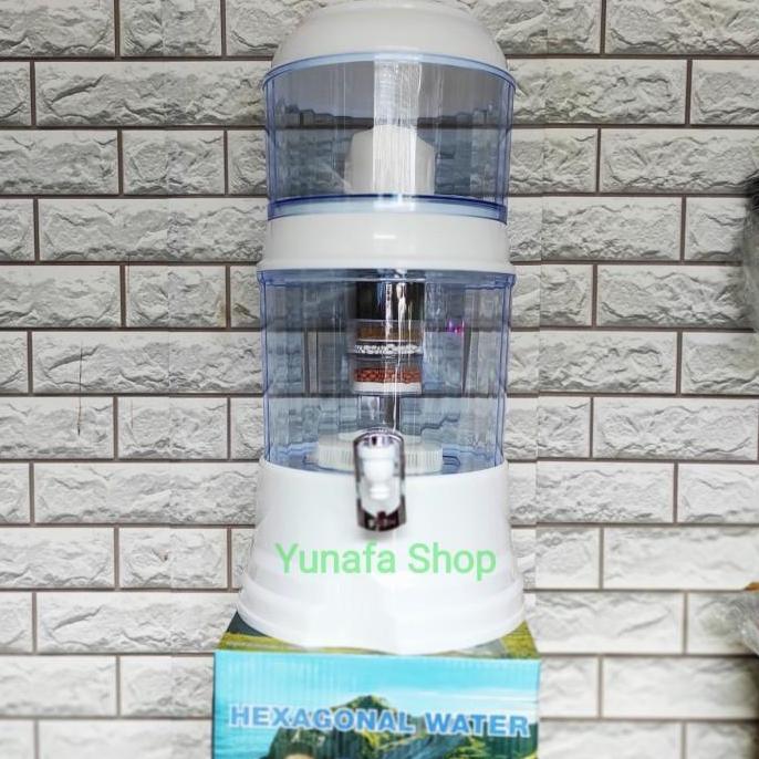 Bestone- Mineral pot filter / Dispenser Penyaring air minum 18 Liter