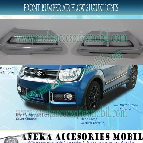 Front Bumper Air Flow Chrome / Bumper Depan Air Flow Suzuki Ignis